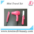 China Factory Mini Set Hair Straightener Curler Dryer for Travel